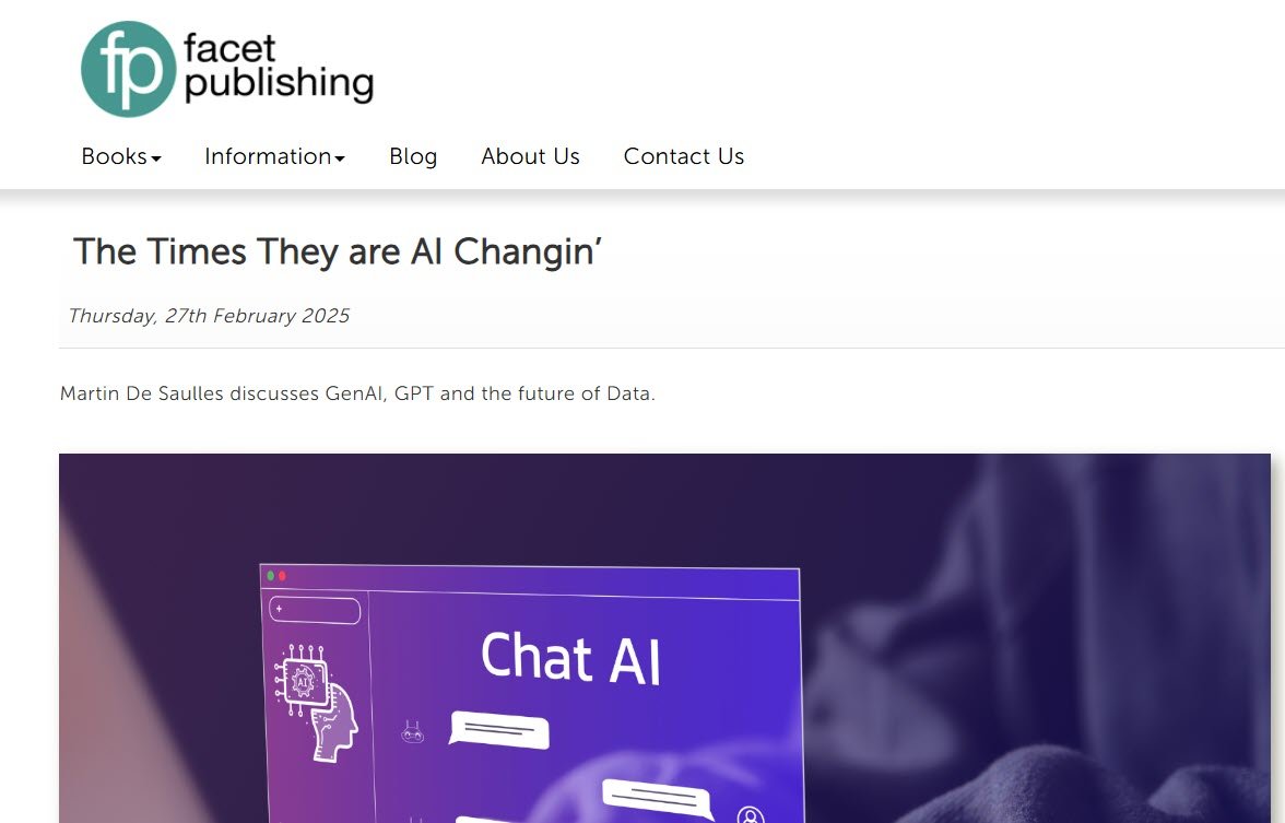Facet Publishing – 27 February 2025