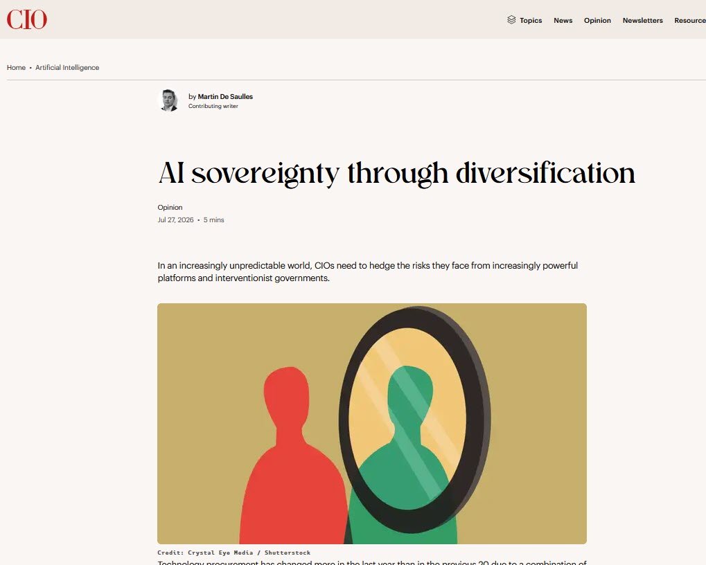 ai sovereignty de saulles